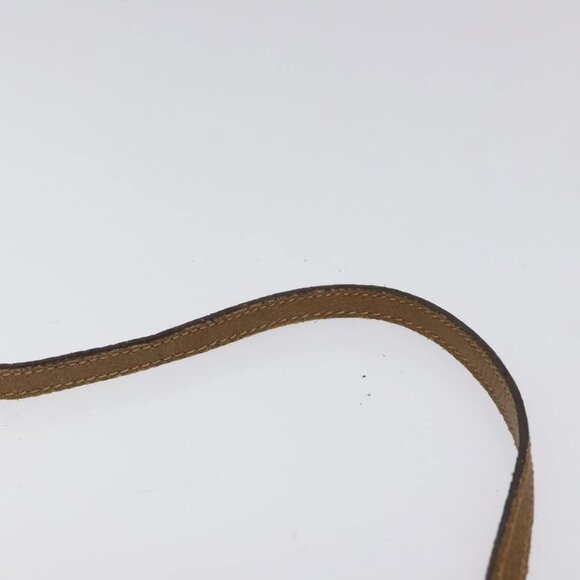 GUCCI GG Plus Supreme Shoulder Bag PVC Leather Beige Gold Auth th5906 - Picture 8 of 15